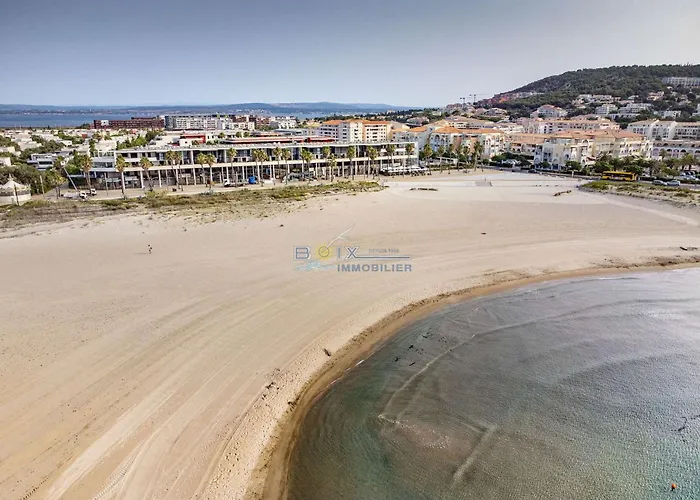 Bel appartement T2 cabine en rez-de-jardin avec parking privé à Sète - FR-1-472-197 Appartamento